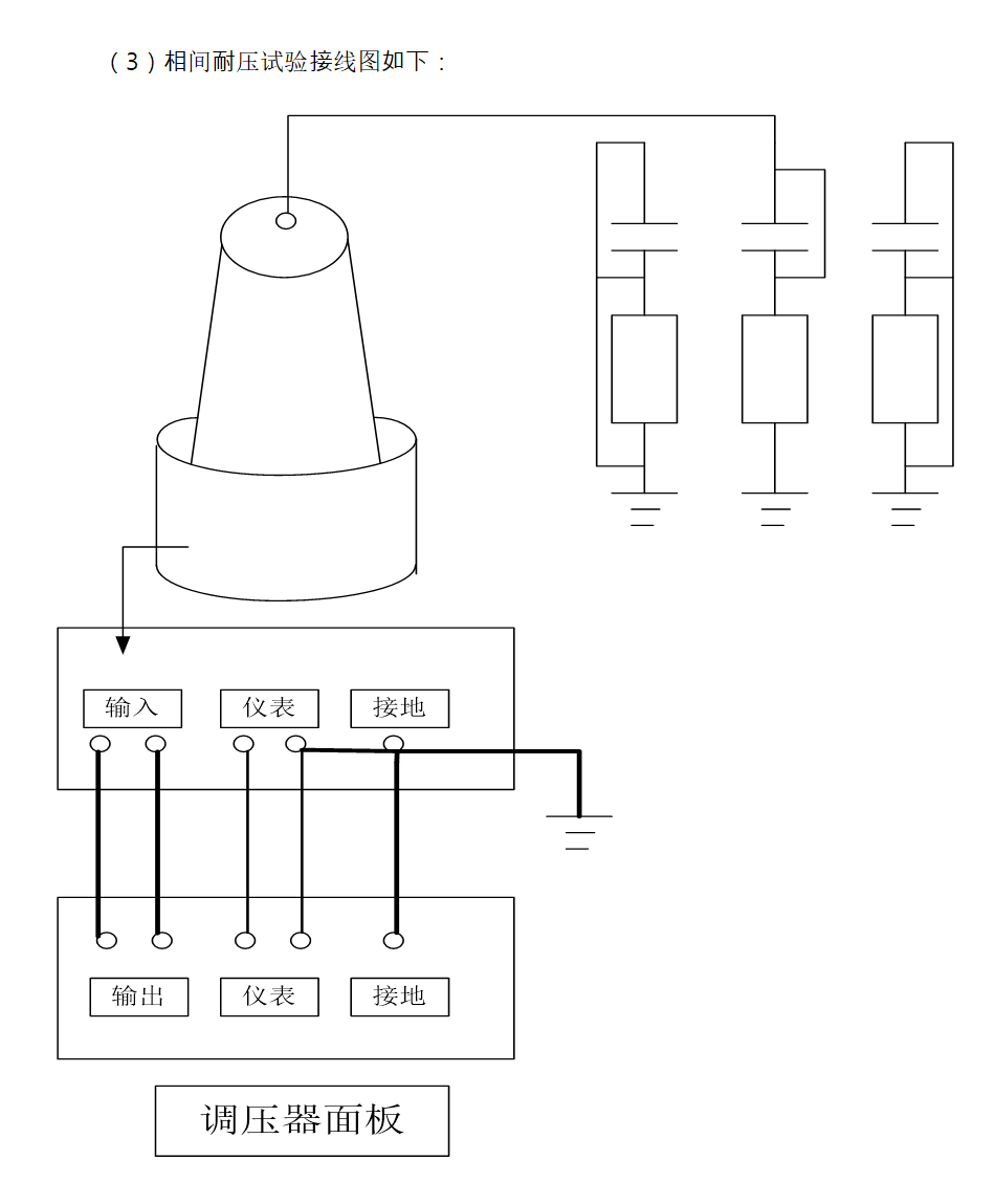 斷路器耐壓試驗